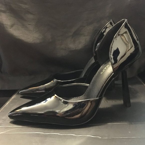 BLACK PVC HEELS - Picture 5 of 5